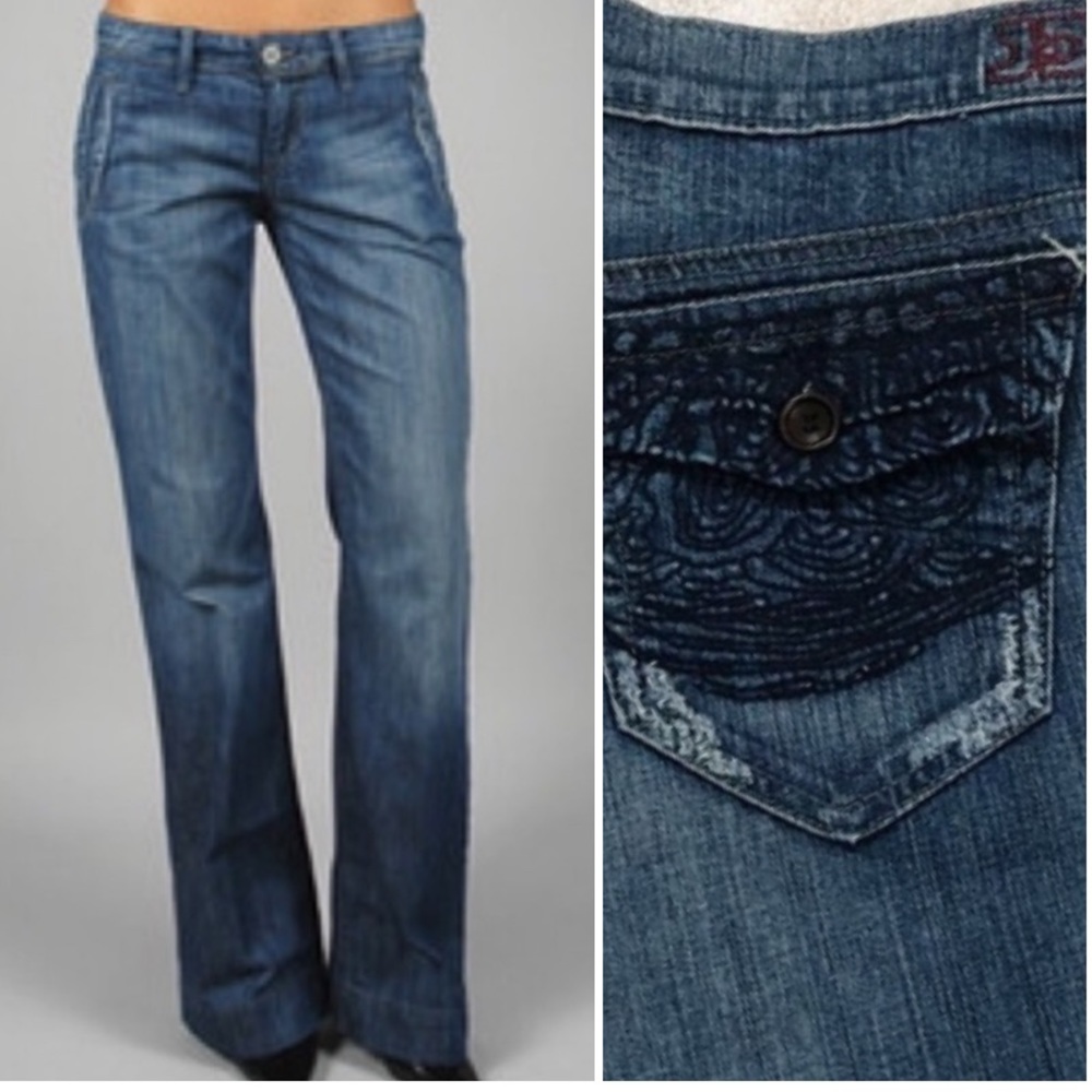 Joe’s Vintage Series 1971 Embroidered Flare Jeans